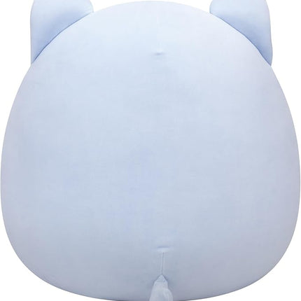 Squishmallows Original 20in Jiovanne The Blue Cat with Green Ears – Official Jazwares Plush (Jumbo)