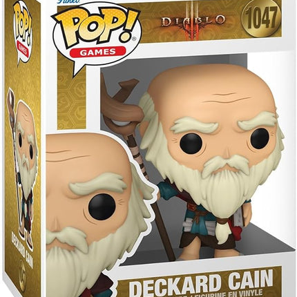 Funko Pop Games: Diablo III - Deckard Cain - Diablo 4 - Collectable Vinyl Figure - Gift Idea - Official Merchandise - Toys for Kids & Adults - Video Games Fans - Model Figure for Collectors
