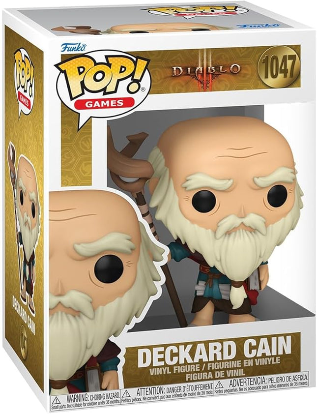 Funko Pop Games: Diablo III - Deckard Cain - Diablo 4 - Collectable Vinyl Figure - Gift Idea - Official Merchandise - Toys for Kids & Adults - Video Games Fans - Model Figure for Collectors