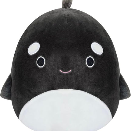 Squishmallows Original 14-Inch Large Kai The Orca Whale - Official Jazwares Plush - Collectible Soft Squishy Stuffed Animal Toy - Add to Your Squad - Gift for Kids, Girls & Boys