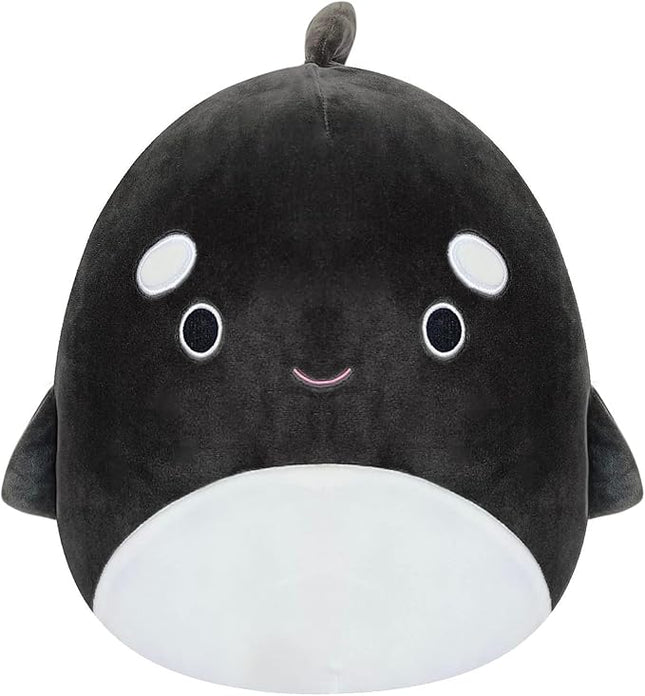 Squishmallows Original 14-Inch Large Kai The Orca Whale - Official Jazwares Plush - Collectible Soft Squishy Stuffed Animal Toy - Add to Your Squad - Gift for Kids, Girls & Boys