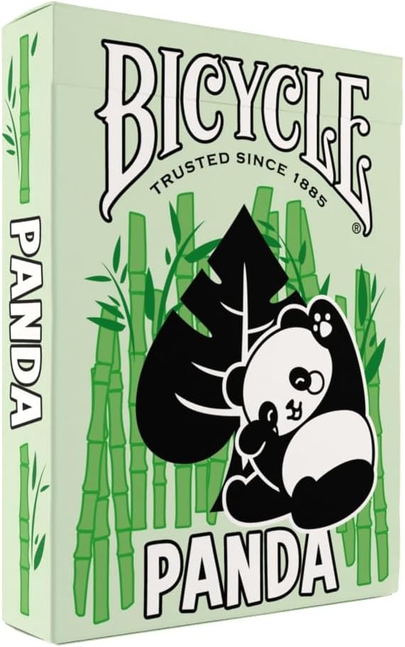 Bicycle Panda Playing Cards, Cute Animal Playing Cards, 1 Deck