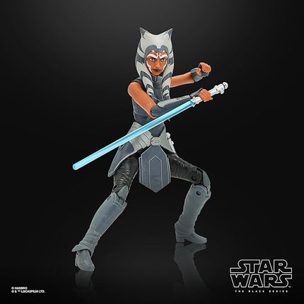 STAR WARS The Black Series Ahsoka Tano Toy 6-Inch-Scale The Clone Wars Collectible Action Figure, Toys for Kids Ages 4 and Up