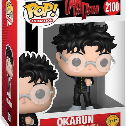 Funko Pop! Animation: Dandadan - Okarun (Transformed) - 1/6 Odds for Rare Chase Variant - Collectable Vinyl Figure - Gift Idea - Official Merchandise - Toys for Kids & Adults - Anime Fans