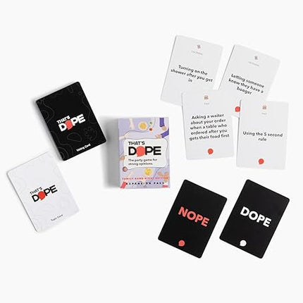 That's Dope: The Party Game for Strong Opinions • Family Game Night Edition