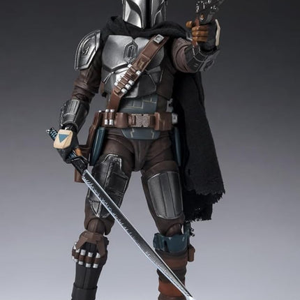 S.H. Figuarts Star Wars The Mandalorian & Grogoo Approx. 5.9 inches (150 mm), ABS & PVC & Fabric, Pre-painted Action Figure