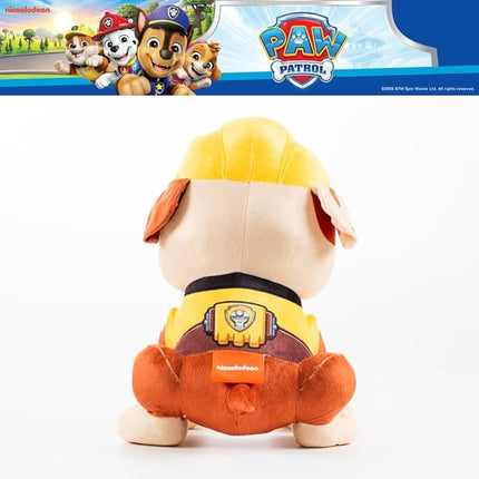 Franco Paw Patrol Rubble Construction Pup Kids Bedding Super Soft Plush Cuddle Pillow Buddy, (Officially Licensed Product)