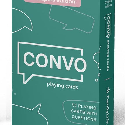 FamilyLife’s Convo Playing Cards – Family Games For Adults with Fun and Deep Conversations – Ice Breaker Conversation Games for Any Gathering