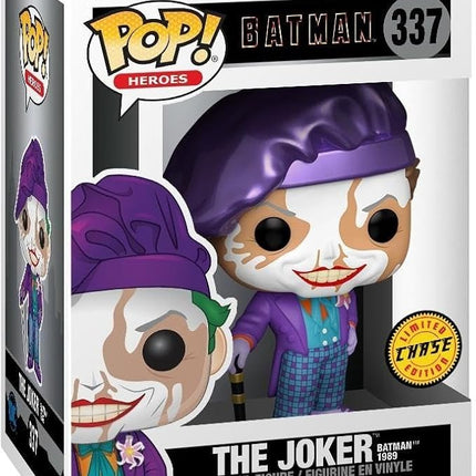 Funko Pop Heroes: Batman 1989-The Joker with Hat - (Styles May Vary) - DC Comics - Collectable Vinyl Figure - Gift Idea - Official Merchandise - Toys for Kids & Adults - Superheroes Fans