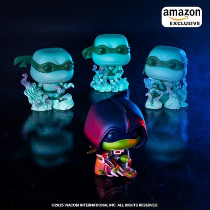 Funko Pop Comics: Teenage Mutant Ninja Turtles (TMNT) The Last Ronin- Michelangelo - Brothers, 4-Pack - TMNT Comics - Amazon Exclusive - Collectable Vinyl Figure - Gift Idea - Official Merchandise
