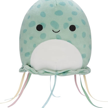 Squishmallows Original 7-Inch Sealife Box Set – Forina Green Spotted Jellyfish, Kai Orca Whale, Laslow Blue Marbled Beluga, Lorono Red Lobster – Official Jazwares Plush (Little)