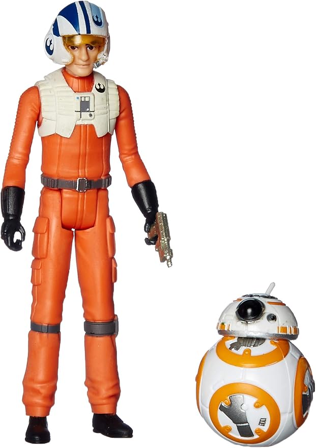STAR WARS Poe and Bb8 : Resistance Animated Series 3.75-inch Poe Dameron and BB-8 Figure 2-Pack