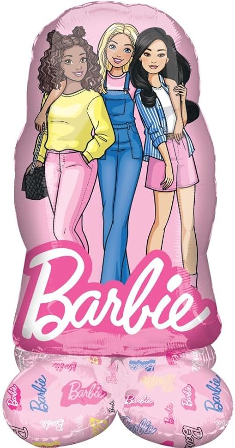 Barbie 37" Air Fill Only Airloonz Decoration Display Birthday Party Balloon