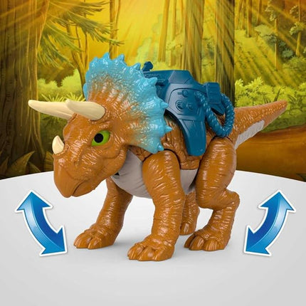 Imaginext Jurassic World Dinosaurio de Juguete Triceratops