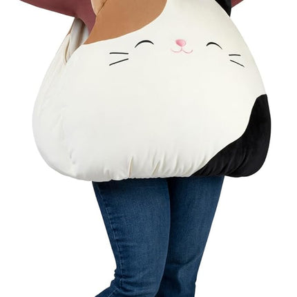 Jazwares Adult Squishmallow Cam the Cat Costume - Plush Calico Cat Vest for Halloween and Cosplay - One Size