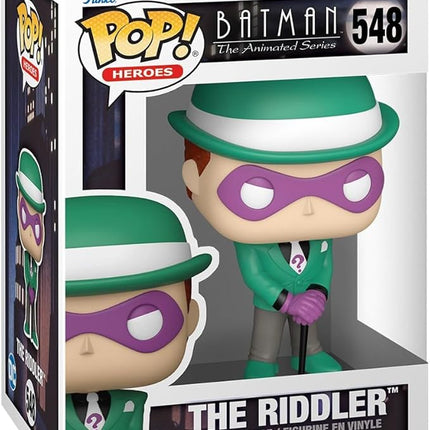 Funko Pop Animation: Batman The Animated Series - The Riddler - Collectable Vinyl Figure - Gift Idea - Official Merchandise - Toys for Kids & Adults - Superheroes Fans - Model Figure for Collectors