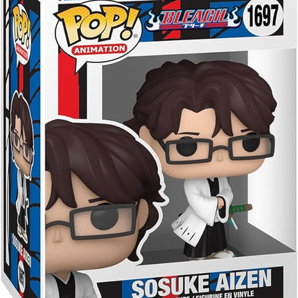Funko POP Animation: Bleach - Aizen Sousuke - Bleach - Collectable Vinyl Figure - Gift Idea - Official Merchandise - for Kids & Adults - Anime Fans - Model Figure for Collectors and Display