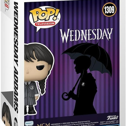 Funko Pop TV: Wednesday - Wednesday Addams - Collectable Vinyl Figure - Gift Idea - Official Merchandise - Toys for Kids & Adults - Comedy Fans - Model Figure for Collectors and Display