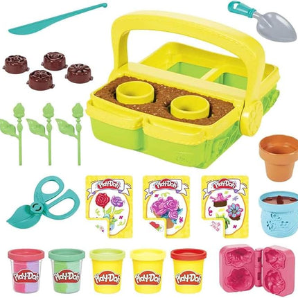 Play-Doh Blooming Flower Garden Toy Playset, Nature Pretend Play, Kids Arts & Crafts Ages 3+