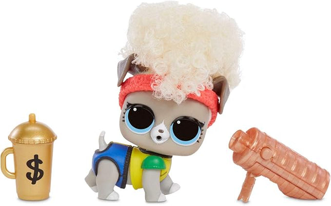 L.O.L. Surprise! Lights Pets with Real Hair & 9 Surprises including Black Light Surprises