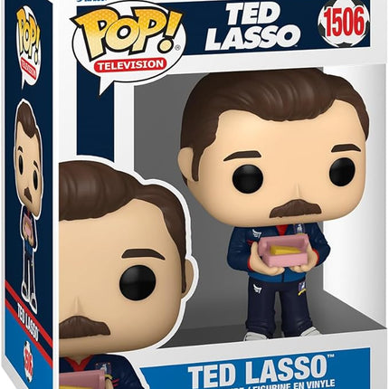 Funko POP! TV: Ted Lasso - Ted Lasso with Biscuits - Collectable Vinyl Figure - Gift Idea - Official Merchandise - for Kids & Adults - TV Fans - Model Figure for Collectors and Display