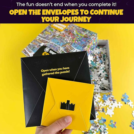 QUOKKA 1000 Piece Jigsaw Puzzle for Adults Cruise Vistas – Premium Box Packaging with Extra Fun Challenges - Stunning Scenic Animal Puzzle - Perfect for Relaxation & Creativity & Gift Giving