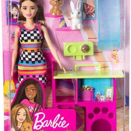 Barbie Mattel Doll Bird with Animals Multi-Coloured (HGM62)