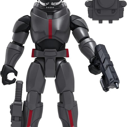 STAR WARS Mission Fleet Clone Commando Clash 2.5-Inch-Scale Action Figure 4-Pack with Multiple Accessories, Toys for Kids Ages 4 and Up