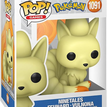 Funko Pop! Games: Pokemon - Ninetails - Ninetales - Collectable Vinyl Figure - Gift Idea - Official Merchandise - Toys for Kids & Adults - Games Fans - Model Figure for Collectors and Display
