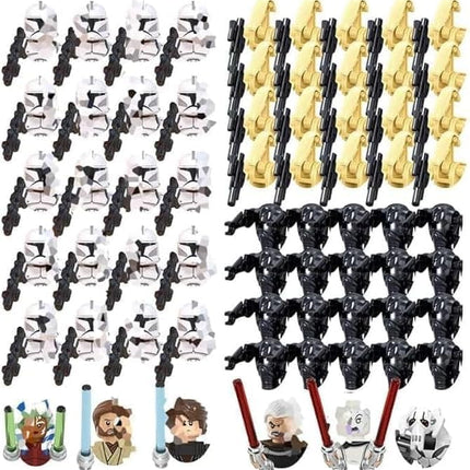 Clone Trooper Figures Toys, Space War Clone Figures Storm Trooper,with Weapons Set, Gifts for Adults & Kids（66PCS
