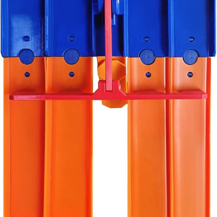 Clamp and 4 Lane Starter Gate Compatible with Hot Wheels(4 Lane Starter Gate + Clamp Combo)