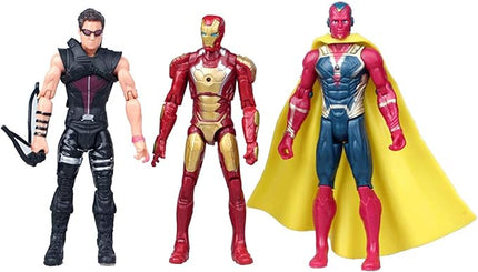 POIUYT Super Hero Series Exclusive Figure Set, 10 Collectible 6.7-Inch Action Figures