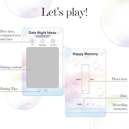 40 Date Night Gift Ideas for Couple, Adventurous Scratch-Off Cards for Couple Games, Valentines Day Gifts for Him, Her, Wife or Husband, Fun Gift for Date Night, Wedding, Anniversary, Birthday & More