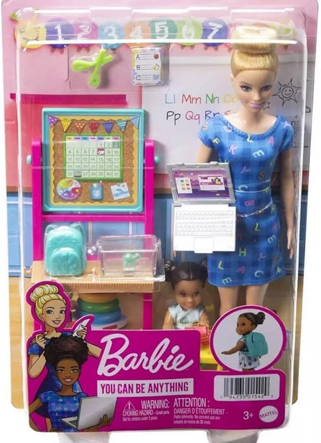Barbie Doll & Accessories Makeup Artist Fashion Doll (Teacher)