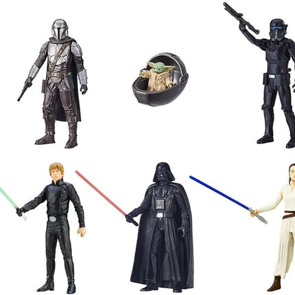 Star Wars Darth Action Figure Set of 6 for 4+ Years Kids - 6 Inch (15.2cm)