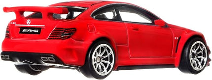 Hot Wheels Car Culture Circuit Legend Mercedes-Benz C63 AMG Coupe Black Series, Premium 1:64 Scale Die-Cast Vehicle