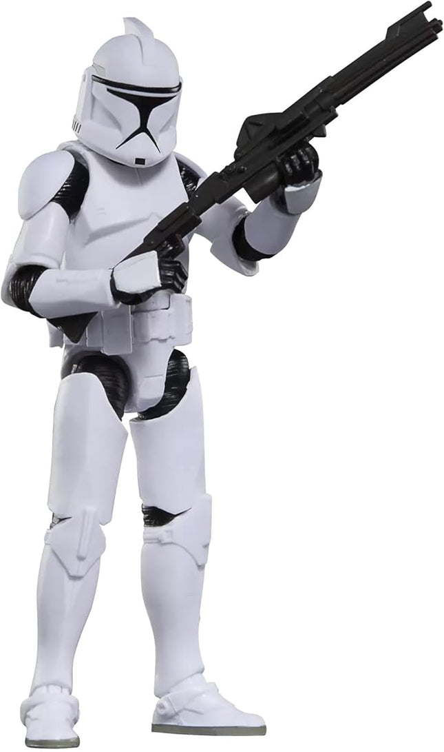 STAR WARS The Vintage Collection Phase I Clone Trooper, Attack of The Clones 3.75 Inch Collectible Action Figure