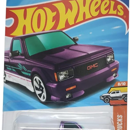 Hot Wheels '91 GMC Syclone [Purple], HW Hot Trucks 8/10, 119/250, 1:64 Scale Diecast Car