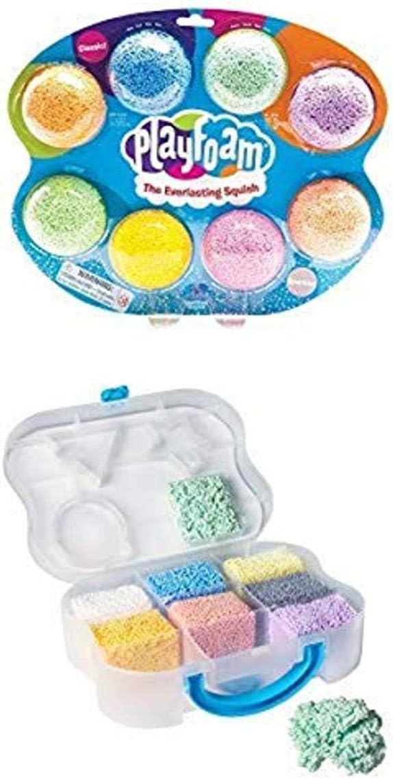 Educational Insights Playfoam 8 Pack & Playfoam Go, Non-Toxic, Never Dries Out, Ages 3+