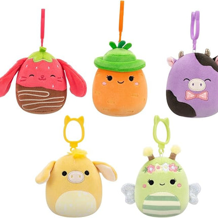 Squishmallows Original 5-Pack Clip – Official Jazwares Plush (Clips) (Amazon Exclusive)