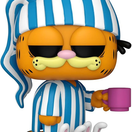 Funko POP! Comics: Garfield– Garfield with Mug - Collectable Vinyl Figure - Gift Idea - Official Merchandise - for Kids & Adults - Cartoons Fans - Model Figure for Collectors and Display