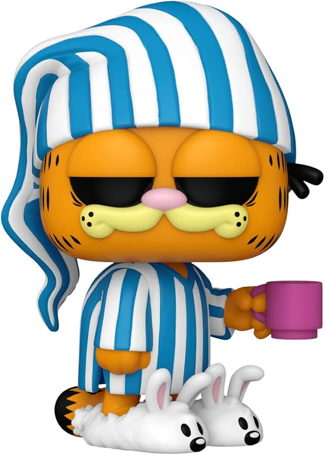 Funko POP! Comics: Garfield– Garfield with Mug - Collectable Vinyl Figure - Gift Idea - Official Merchandise - for Kids & Adults - Cartoons Fans - Model Figure for Collectors and Display