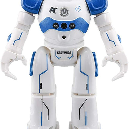 RC Robot Toys Gesture Sensing Smart Robot Toy for Kids Can Singing Dancing Speaking Christmas Birthday (White)
