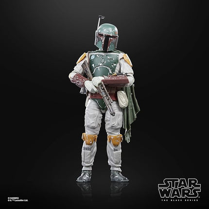 STAR WARS The Black Series Boba Fett, 40th Anniversary Return of The Jedi 6-Inch Collectible Action Figures, Ages 4 and Up