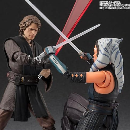 BANDAI Spirits S.H. Figuarts Star Wars: Asoka Anakin Skywalker (Star Wars: Ahsoka) Approx. 5.9 inches (150 mm), PVC & ABS Pre-Painted Action Figure