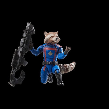Marvel Legends Series Rocket, Guardians of The Galaxy Vol. 3 6-Inch Collectible Action Figures, Toys for Ages 4 and Up