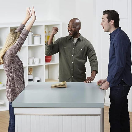 Coinhole Hasbro Tabletop Coin Bouncing Game | Desktop Cornhole Game Set | 2+ Players All Ages (Touchdown Game Set)