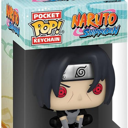 Funko POP! Keychain: Naruto - Itachi Uchiha - (Moonlit) Novelty Keyring - Collectable Mini Figure - Stocking Filler - Gift Idea - Official Merchandise - Anime Fans - Backpack Decor