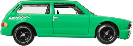 Hot Wheels Premium Car Culture Collectible Toy Car, 1:64 Scale Die-Cast VW Brasilia T9678, World Tour Vehicle with Real Riders Tires