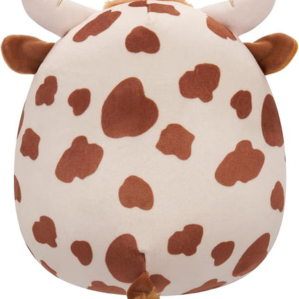 Squishmallows SQCR05392 Alonzo Die Hochlandvaca 19 cm, Official Jazwares, Super Soft Plush Toy